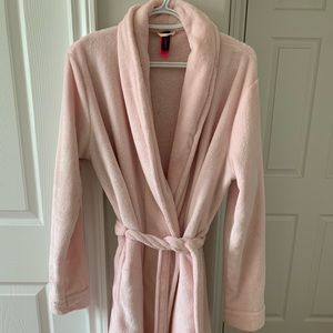 Pink Plush Robe